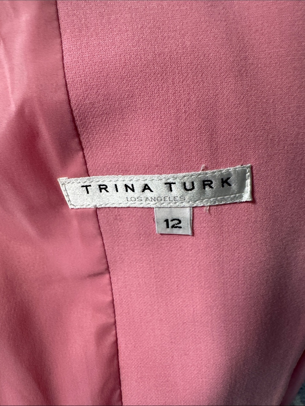Trina Turk Pink Single-Button Blazer with shorts 12 jacket 10 shorts - Picture 7 of 7
